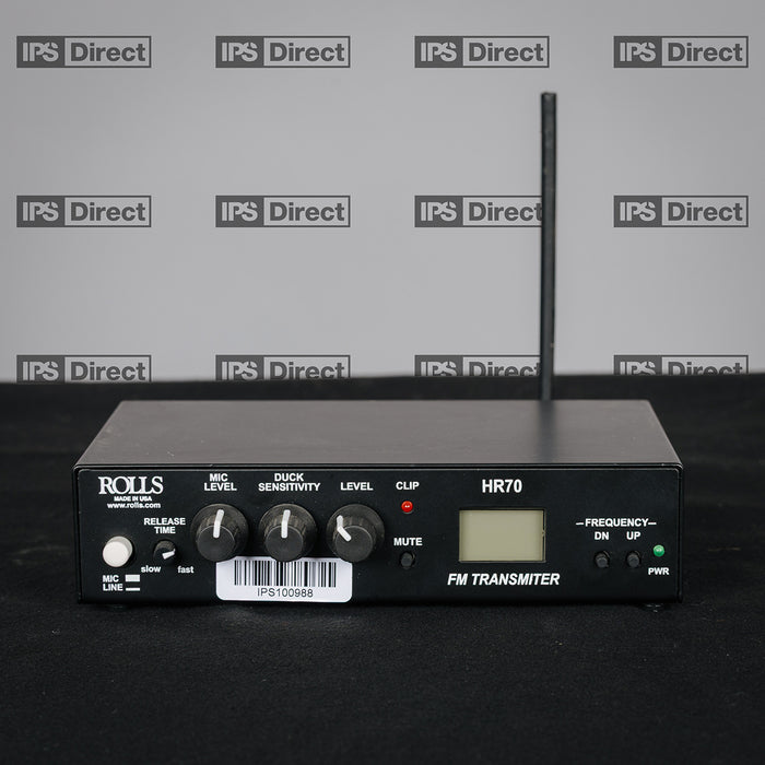 Rolls HR70 FM Broadcast Transmitter
