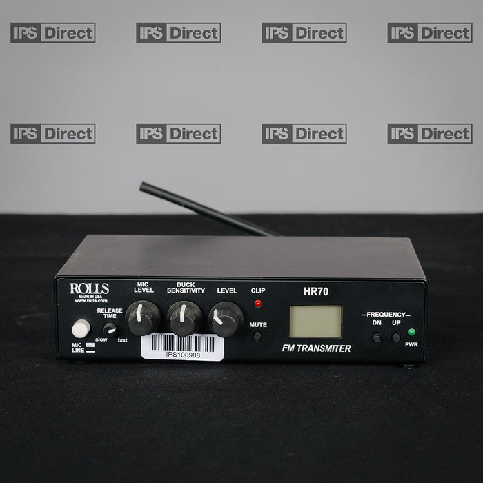 Rolls HR70 FM Broadcast Transmitter