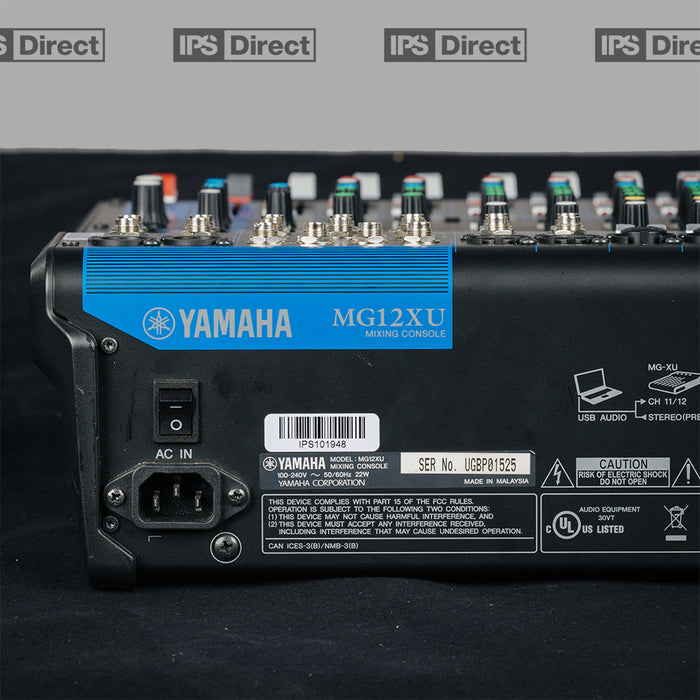 Yamaha MG12XU 12 Channel Mixer