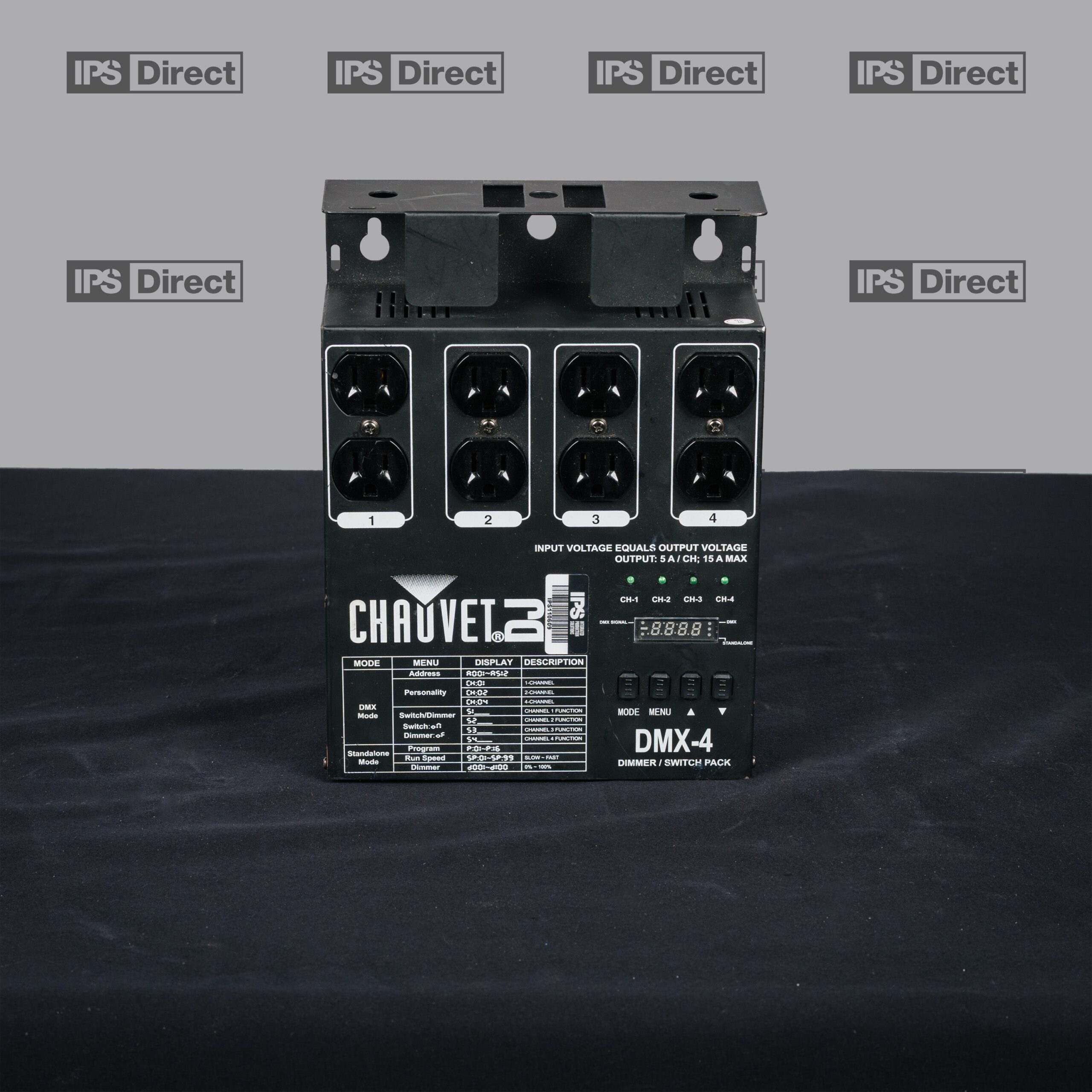 Chauvet DJ DMX-4 4-channel DMX Dimmer/Switch Pack