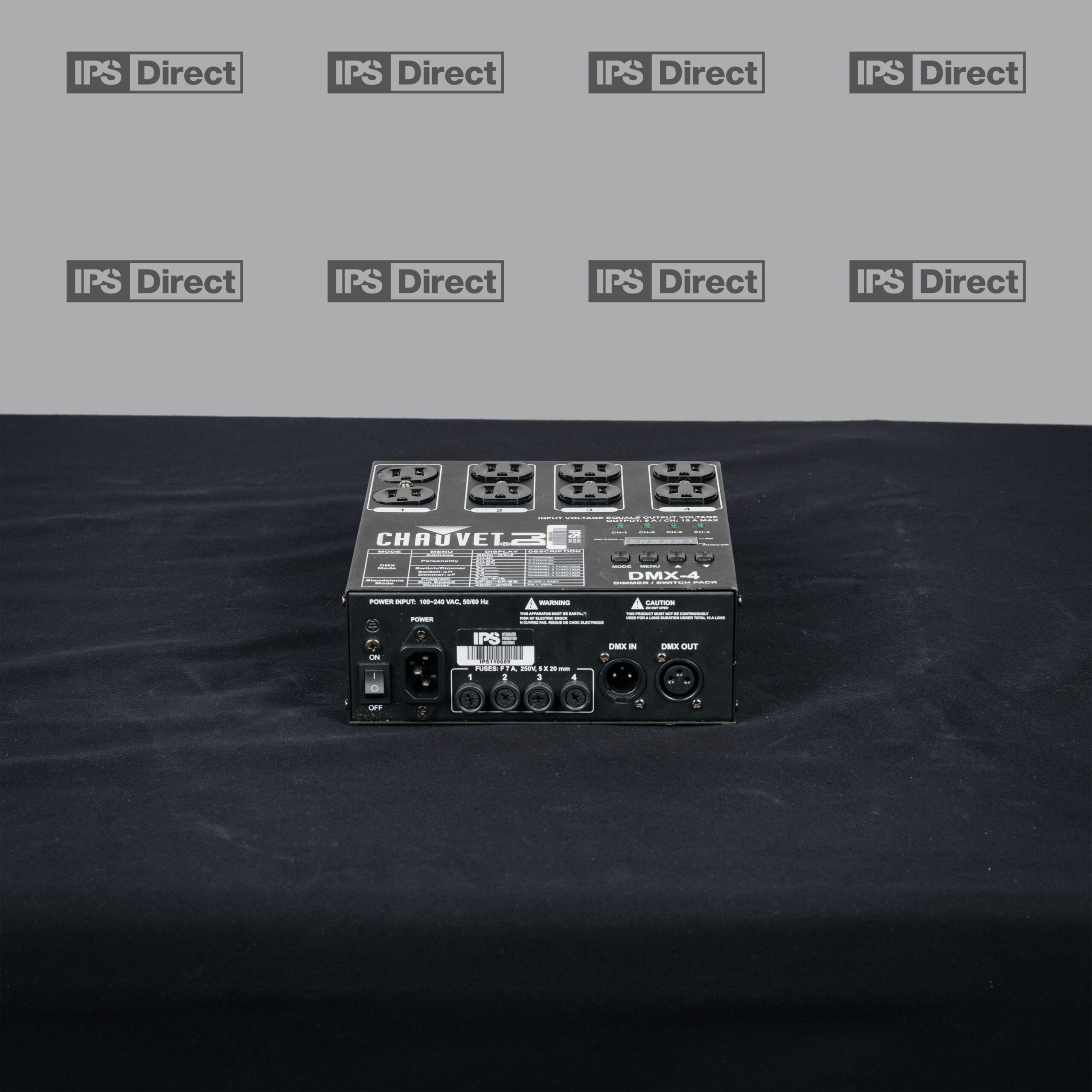 Chauvet DJ DMX-4 4-channel DMX Dimmer/Switch Pack - Image 3